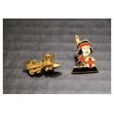 Santa Fe Railroad Pins