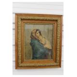 Madonna & Child Ornate Framed Print