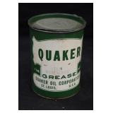 Quaker 1 lb. Grease Tin Can