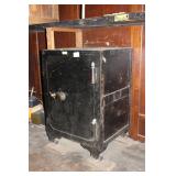 Large Antique Combination Floor Safe