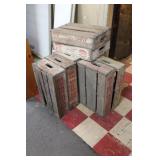 Vintage Wood Pop Crates