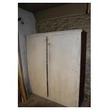 Wood Storage Closet