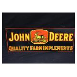 John Deere Quality Farm Implements Tin Sign