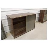 Pressed Wood Glass Front Display Case