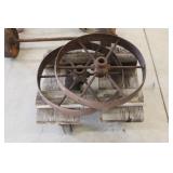 Mover Cart & 18" Iron Wheels