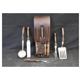 Vintage Cutco Knife Set w/Bakelite Holder