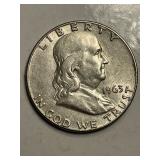 1963 D Franklin Silver Half Dollar