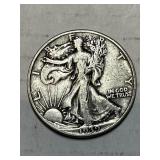 1939 Walking Liberty Silver Half Dollar