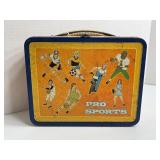 Antique Pro Sports Metal Lunch Box