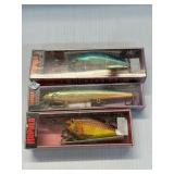 3 Rapala Lures