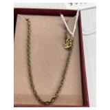 26" 14K G.F. Rope Chain