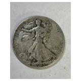 1945 Walking Liberty Silver Half Dollar