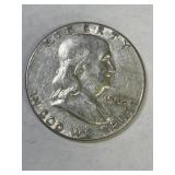 1962 Franklin Silver Half Dollar