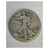 1942 Walking Liberty Silver Half Dollar