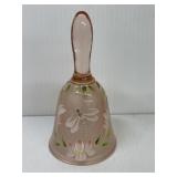 Fenton Hand Painted Glass Bell