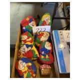 Seven dwarfs stuffed toys