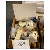 Box of craft items