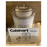 Cuisinart automatic frozen yogurt, cream, and