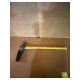 Fiberglass handled pickax