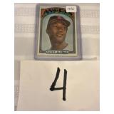 1972 baseball card Sandy Alomar angels