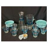 Summer Time Blues Beverage Set