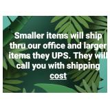 Shipping Info