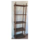 5-Tier Open Book Display Shelf