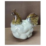 Ceramic Rooster Statue