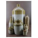 Large Collection of Stoneware Jugs