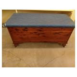 Antique Cedar Chest with Keys 48x21x24