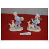 Vintage Dutch Boy & Girl Figureines