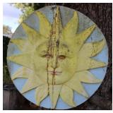 Painted Sun Tree Hanging Decor