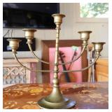 Vintage Brass Menorah