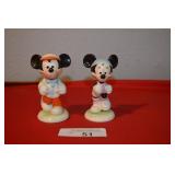 Mickey & Minnie Mouse Goebel Running Figures