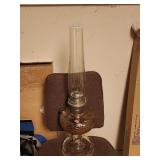 Aladdin Tall Lincoln Drape Patteren Oil Lamp