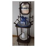 Wash Stand w/Pitcher & Basin