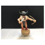 Horned Kachina Doll