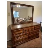 American Drew Inc Dresser & Large  Mirror