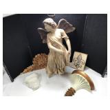 Assortment of Decorating Items Composite Angel