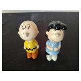 Charlie Brown & Lucy Salt & Pepper Shakers