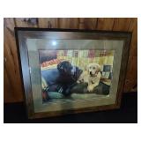 NWTF Gary Moss "Our Couch" Labrador Print