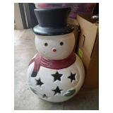 Snowman Chimnea