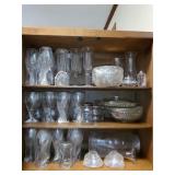 Collection of Glass Stemware & More