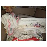 Assorted Vintage/Antique Linens