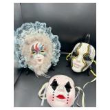 Collection of Ceramic Masks