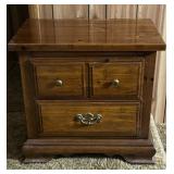 Vintage 2 Drawer Nightstand