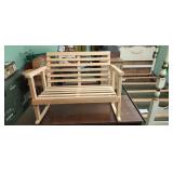 Kids 2 Seat Rocking Bench