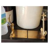 Brass Anchor Bookends