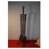 Wrought Iron Hearth Fireplace Tool Set