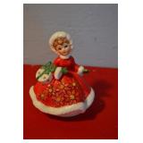 Vtg Lefton Japan Girl Music Box